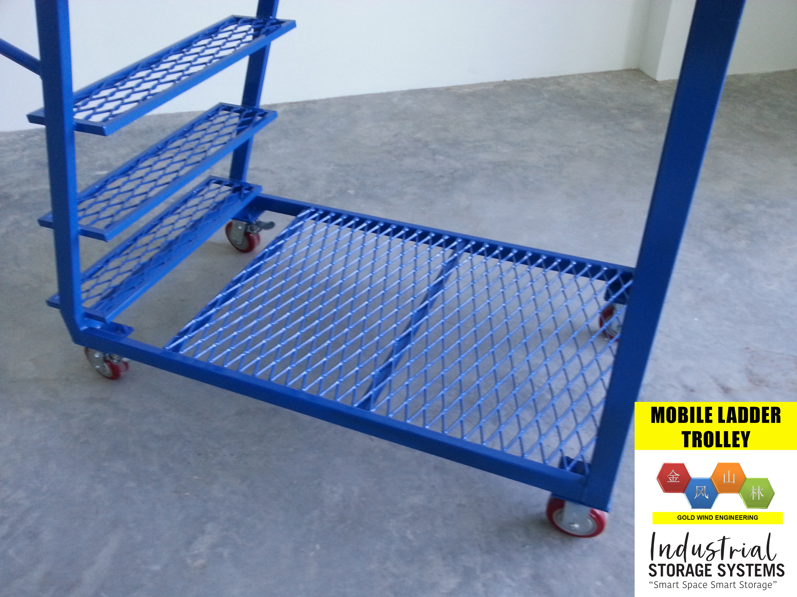 Mobile Ladder Trolley (MLT)  Gold Wind Engineering Pte Ltd